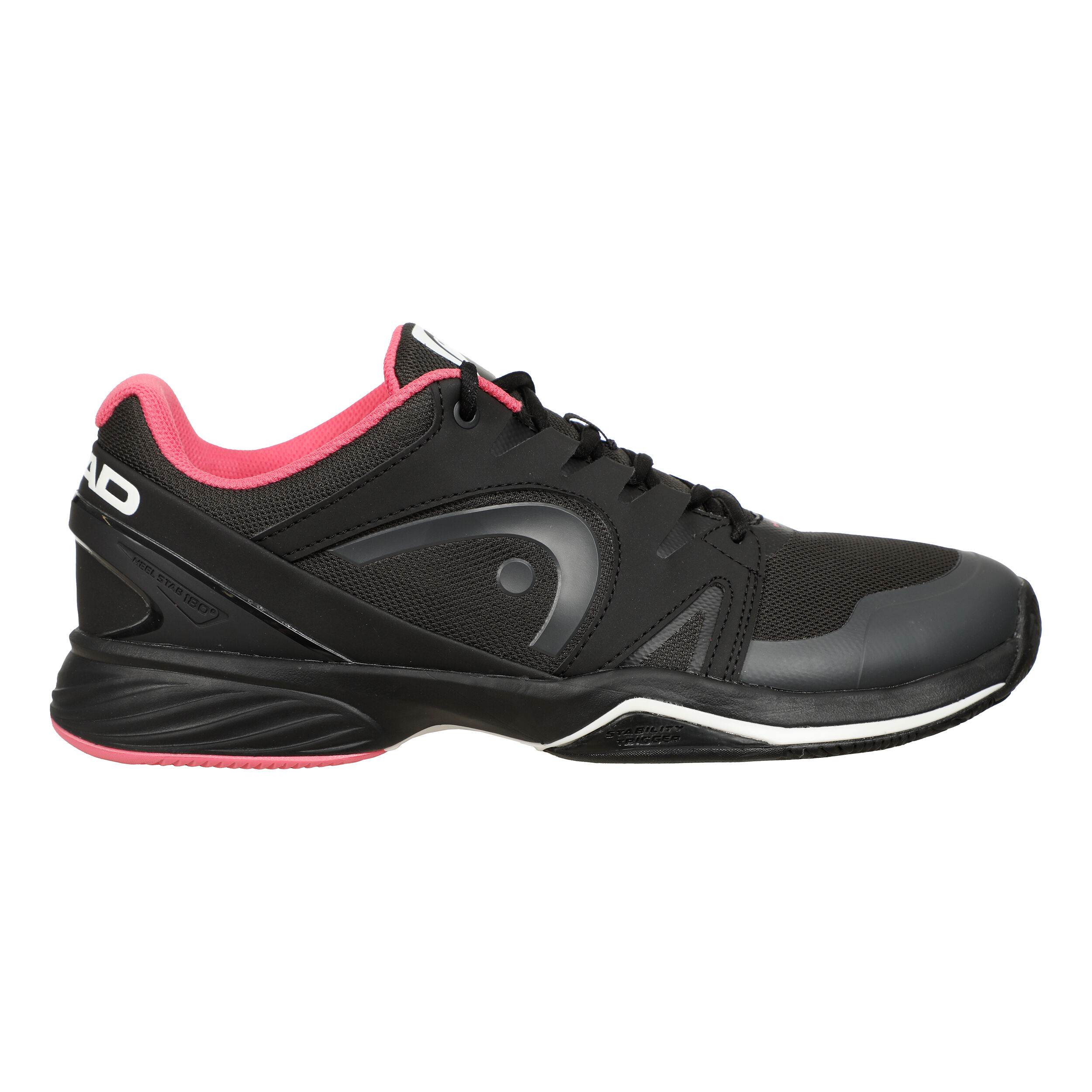 Head Prestige Ltd. Sandplatzschuh Herren - Schwarz, Pink