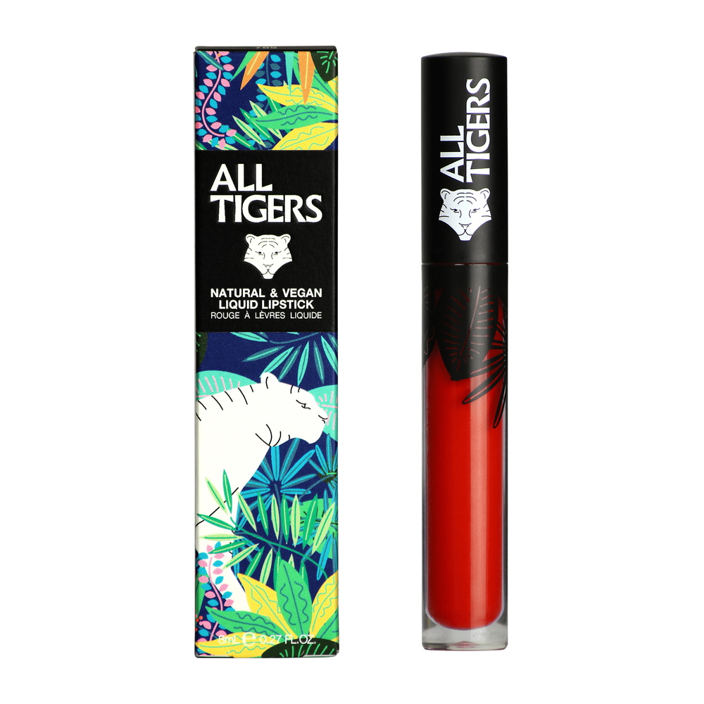 All Tigers Rouge à lèvres mat vegan et naturel Rouge à lèvres