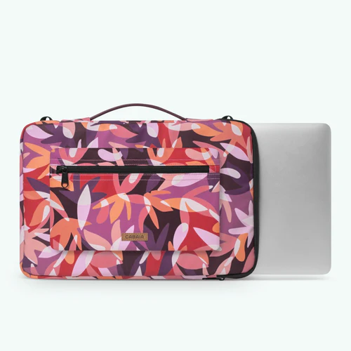 Montreuil 13/14 inch burgundy laptop sleeve