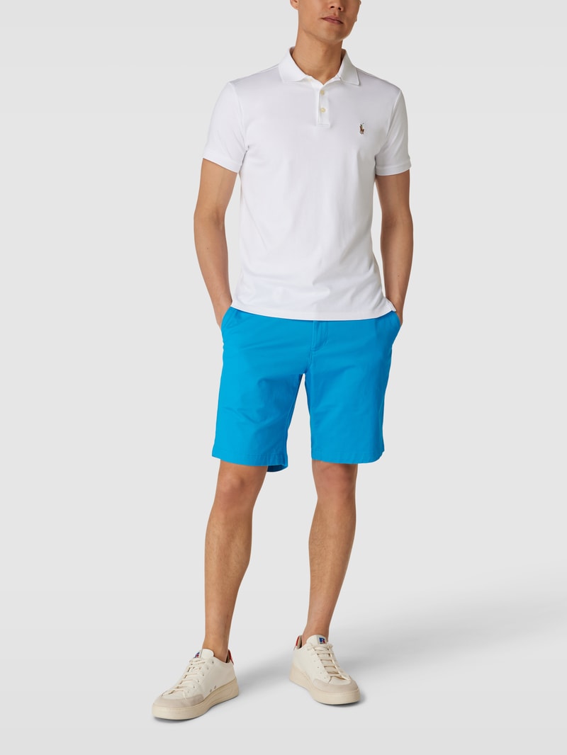 Chino-Shorts mit französischen Eingrifftaschen Modell 'HARLEM' in royalblau