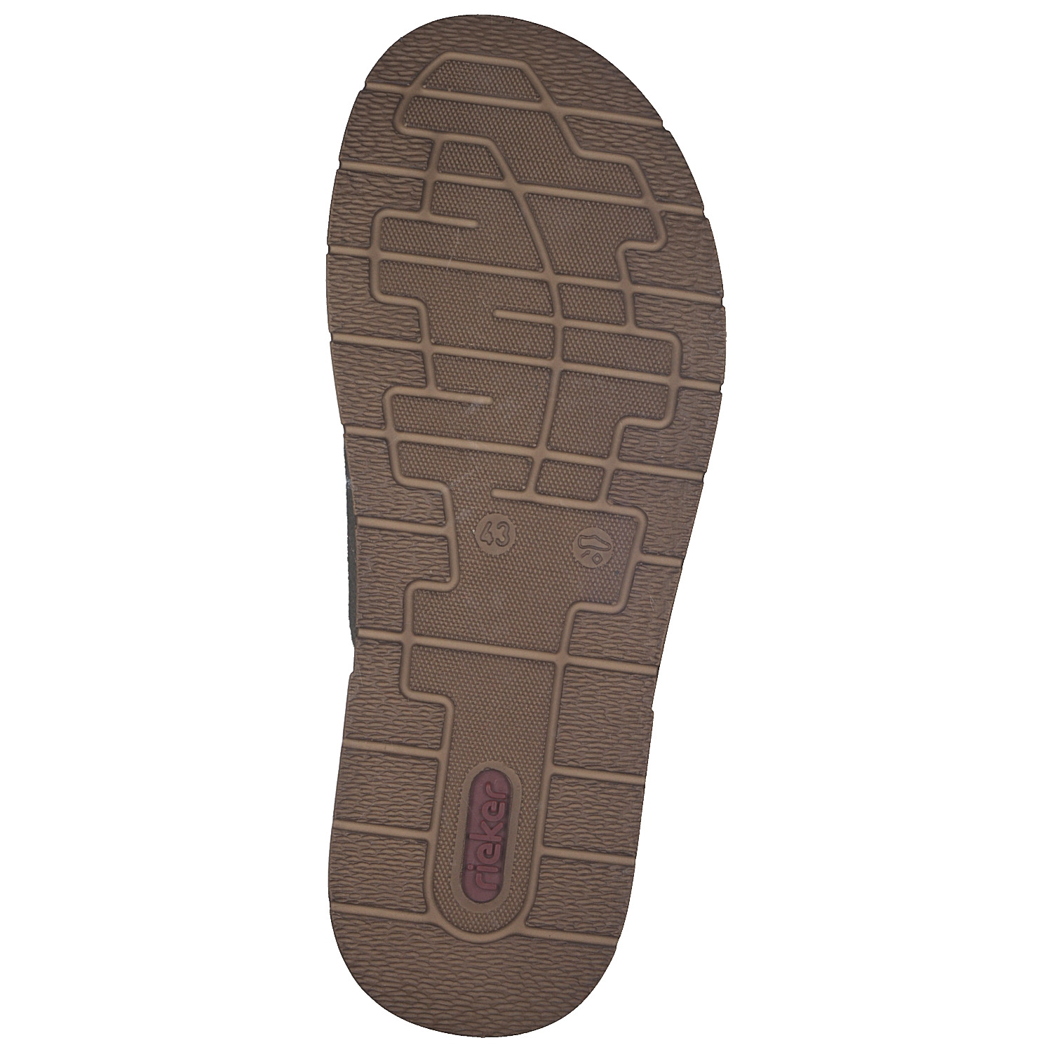 Rieker 21280, Zehentrenner, Herren, Olive