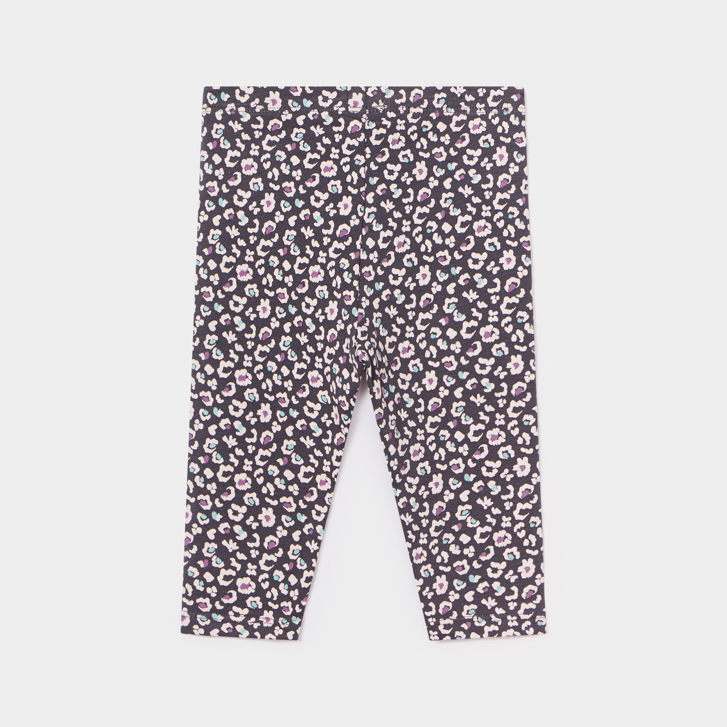 Legging molletonné gris foncé bébé fille | La Halle