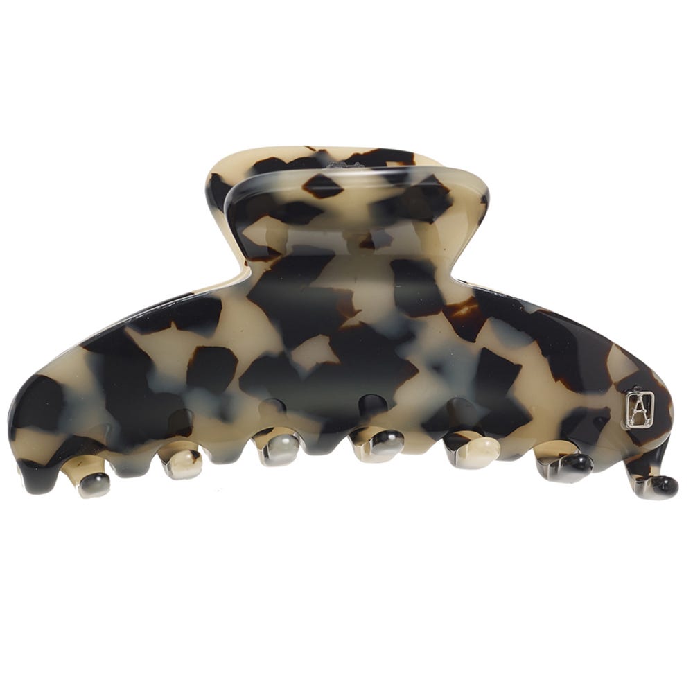 Alexandre de Paris Pince Medium Albinos Timeless 9cm