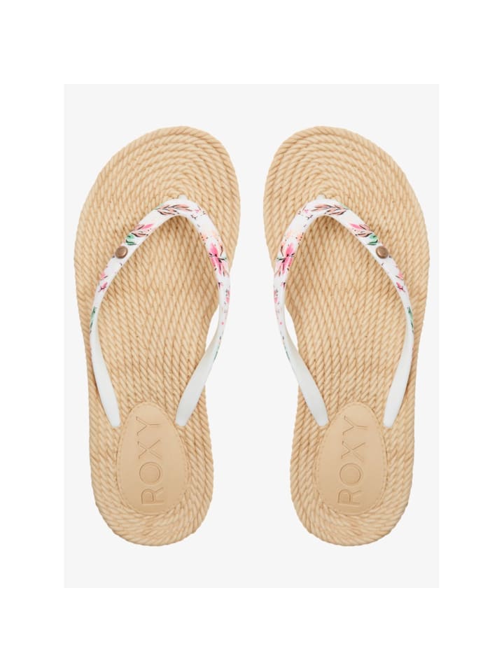 Roxy Flip-Flops South in Weiß günstig kaufen 38