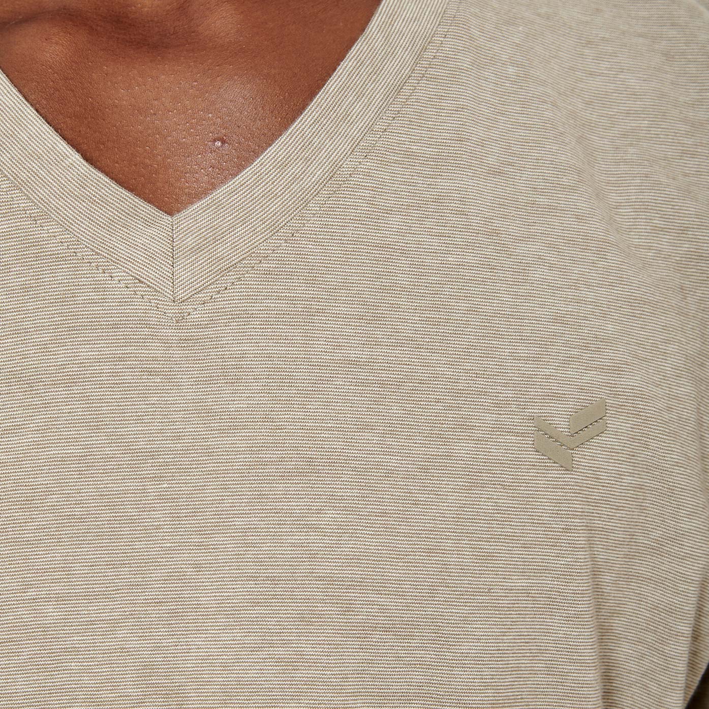 SAVE   T-shirt chiné Homme en 100% coton