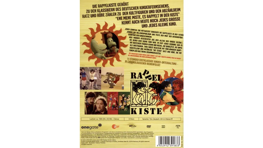 Rappelkiste - Folge 1-56  [8 DVDs]