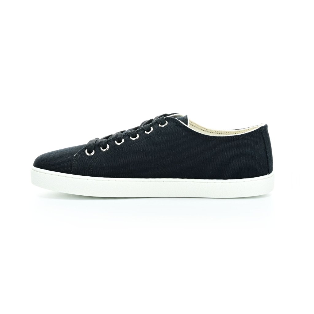 Groundies Lima Black Canvas Barfußschuhe