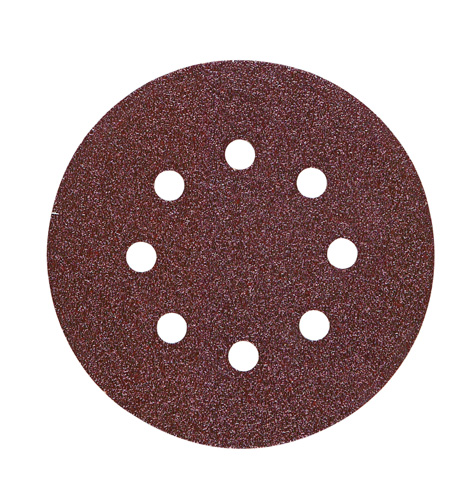 HiKOKI Tilbehør 753107 Slibeskive 125 mm Kornstørrelse 180 RØD 10 stk.