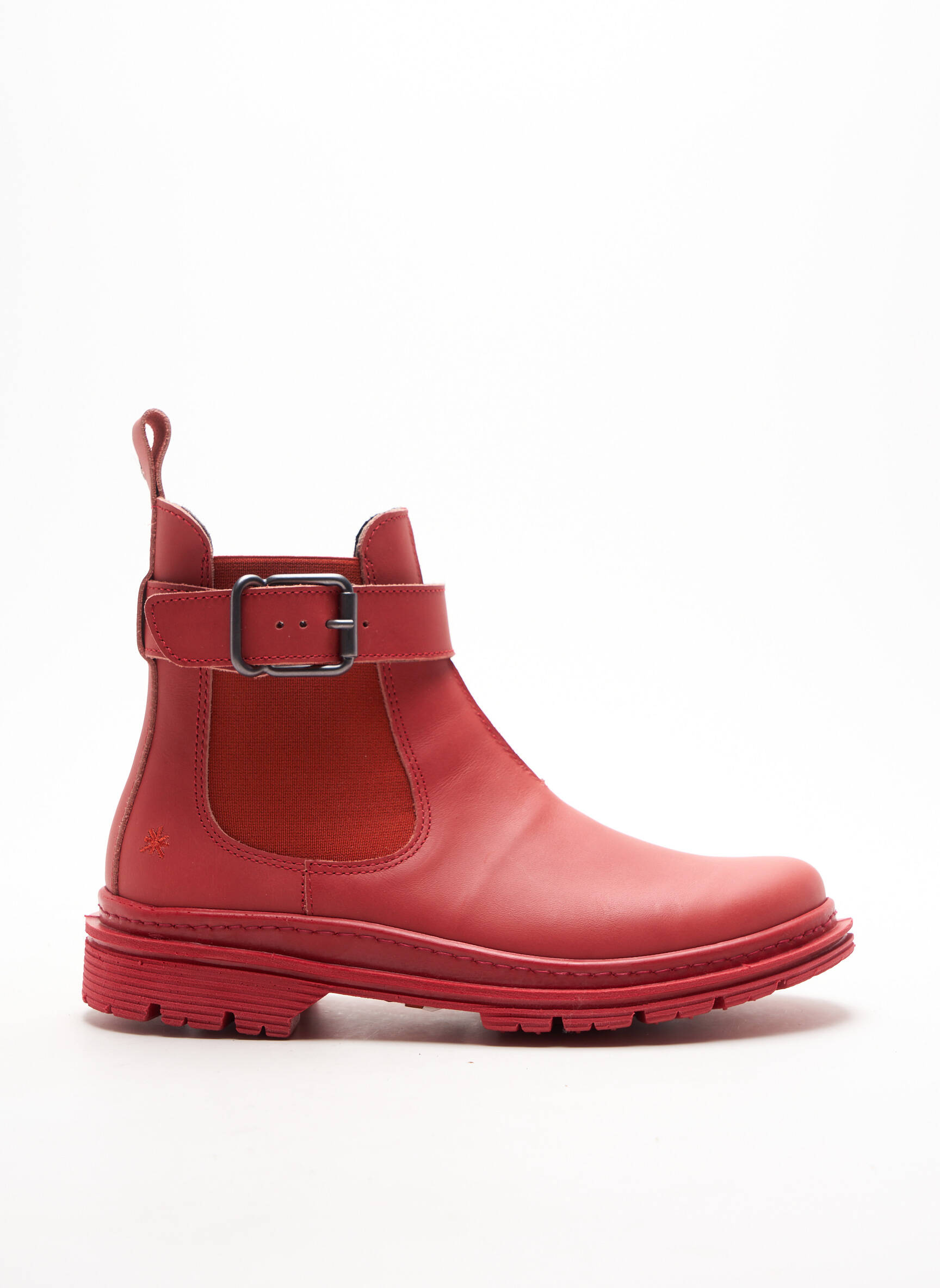 Art Bottines Femme couleur orange