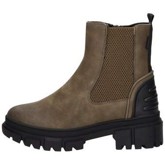 s.Oliver Chelsea Boots in grün