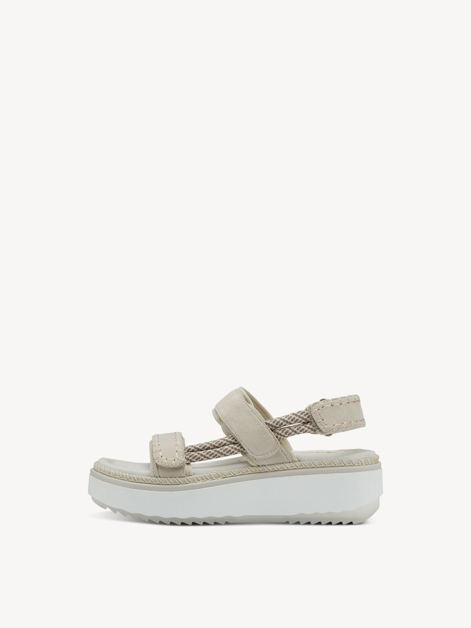 Sandale à talon - beige