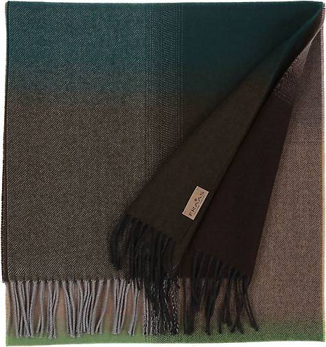 FRAAS Wollschal mit Colour Blocks und Ombré-Effekt