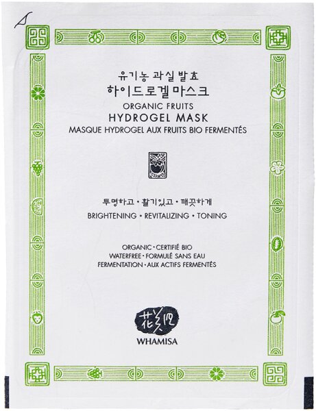 WHAMISA Organic Fruits Hydrogel Facial Mask Gesichtsmaske