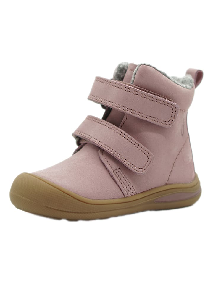 lamino Leder-Boots in Rosa günstig kaufen