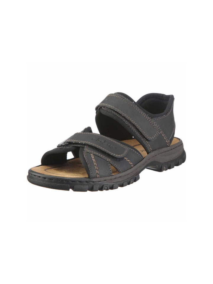 rieker Komfort Sandalen für Herren in dunkel_braun in dunkel-braun günstig kaufen