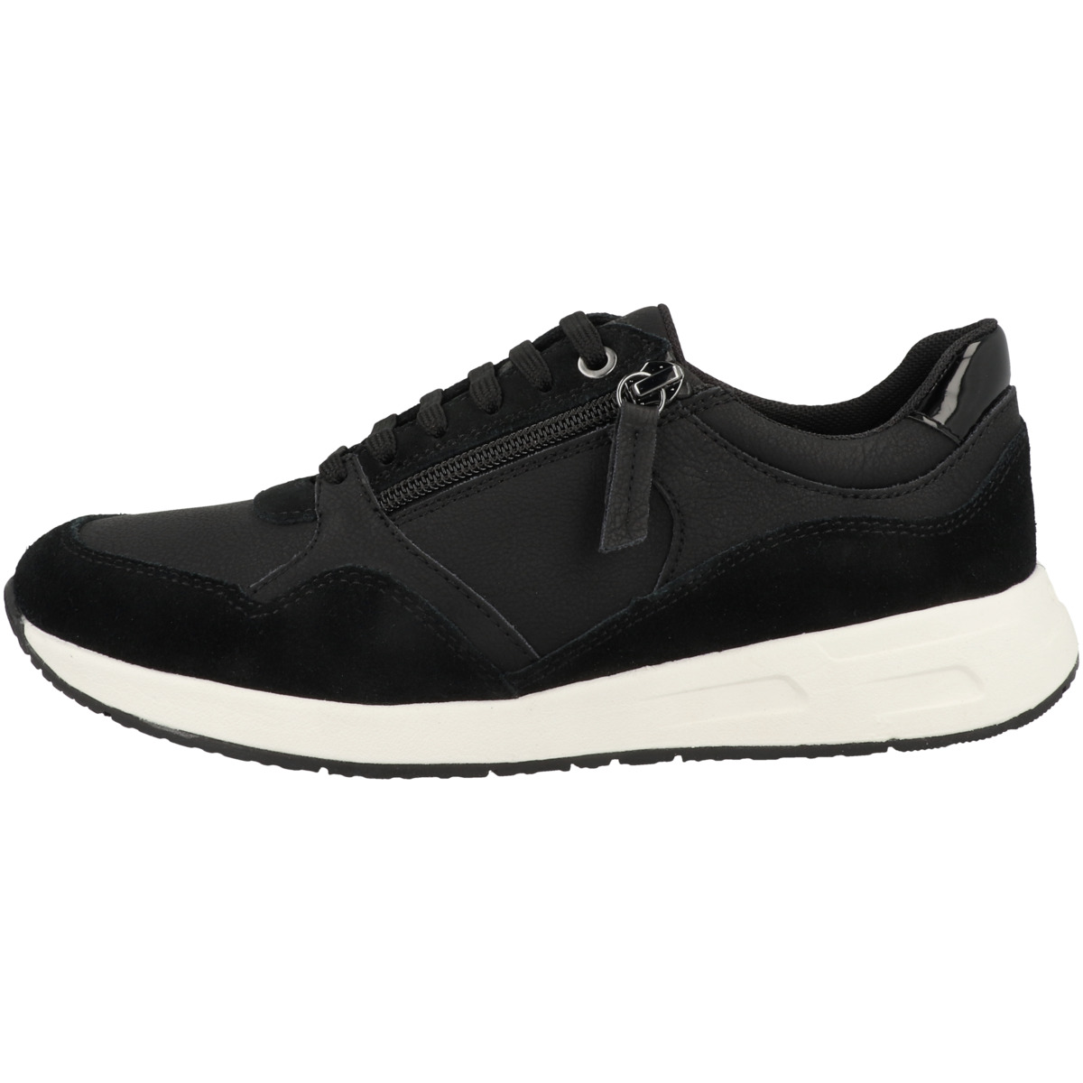Geox D Bulmya B Sneaker Low schwarz