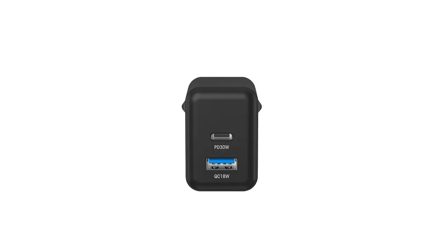 XLayer Universal 38W Powercharger USB Typ C & USB Typ A Black