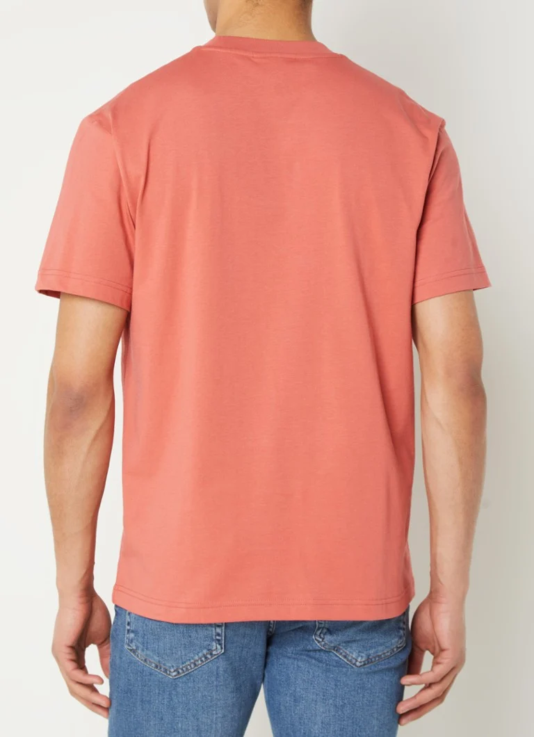 T-shirt Lacoste con logo ricamato