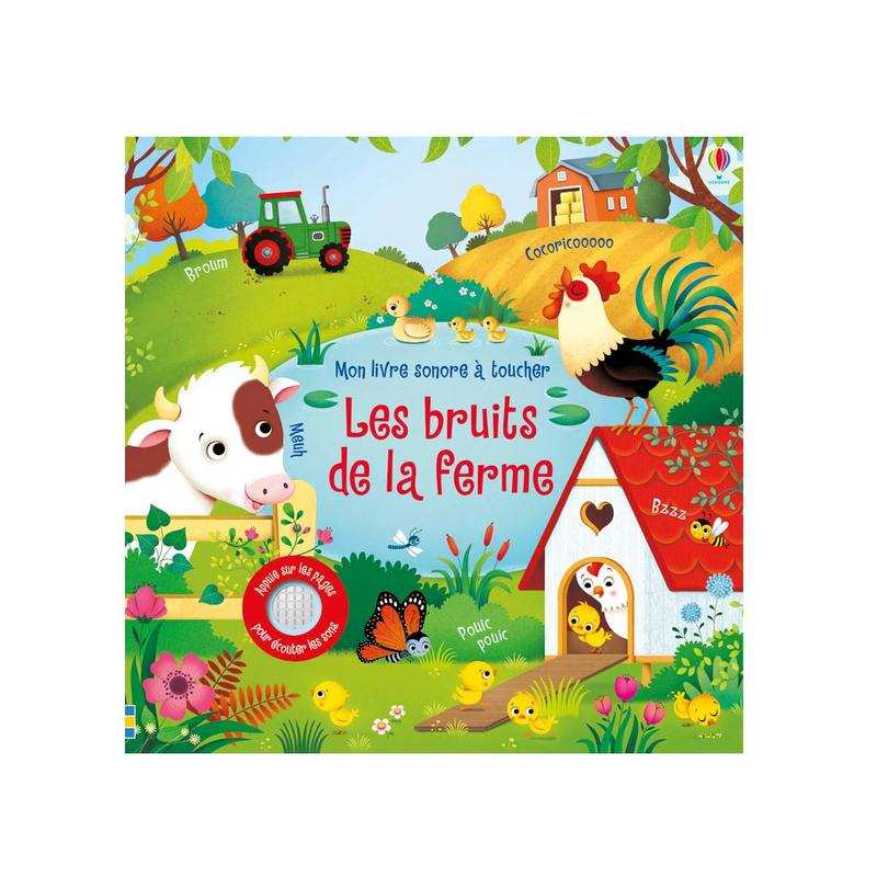 Livre Bruits de la ferme - Usborne