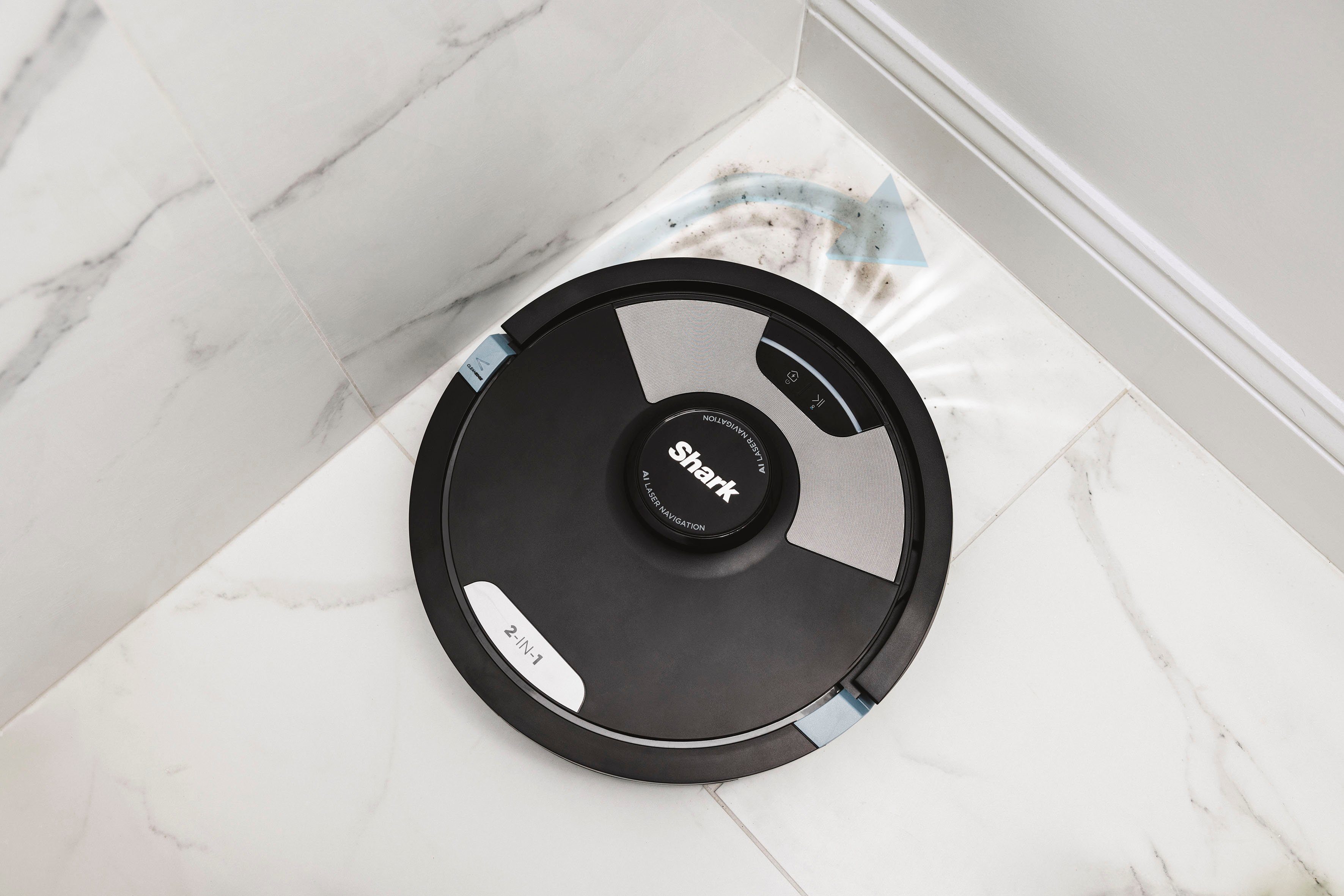 Shark Saugroboter AI ULTRA 2-in-1 Saugroboter [RV2600WDEU], 20 W