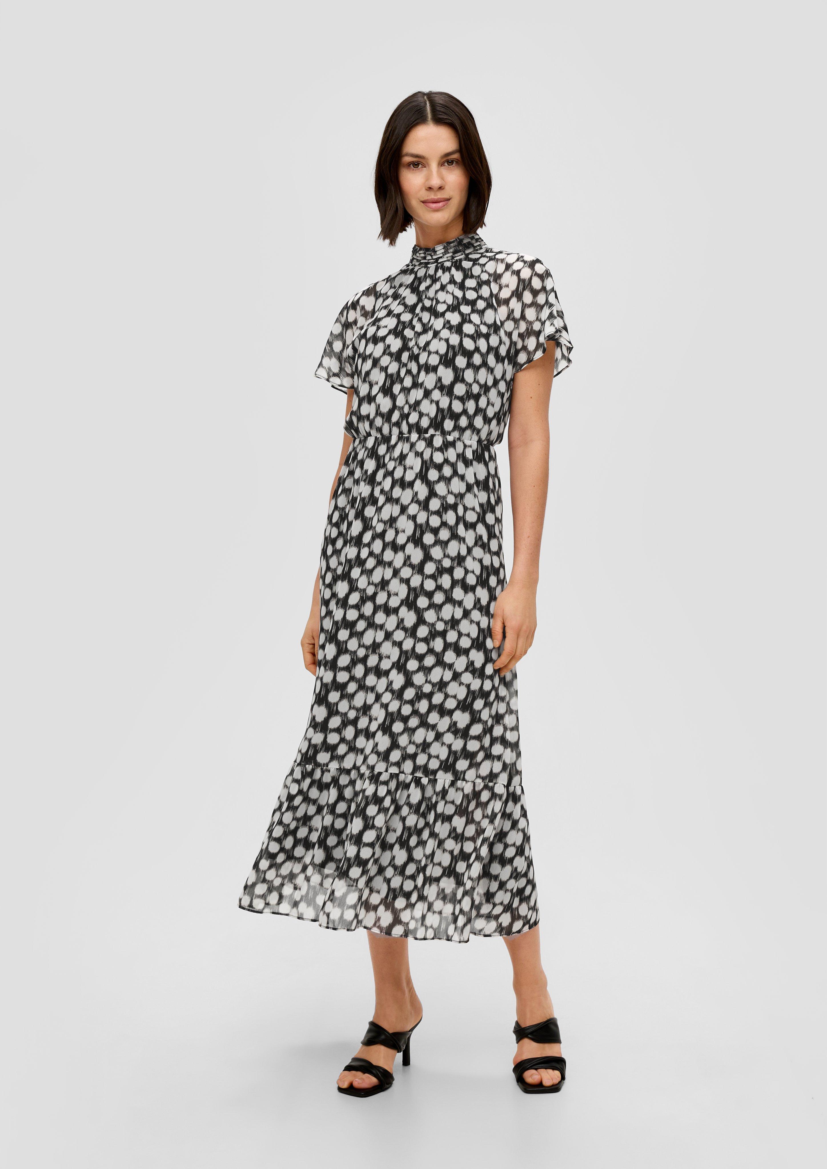 Maxikleid mit All-over-Print  2141549-99B0