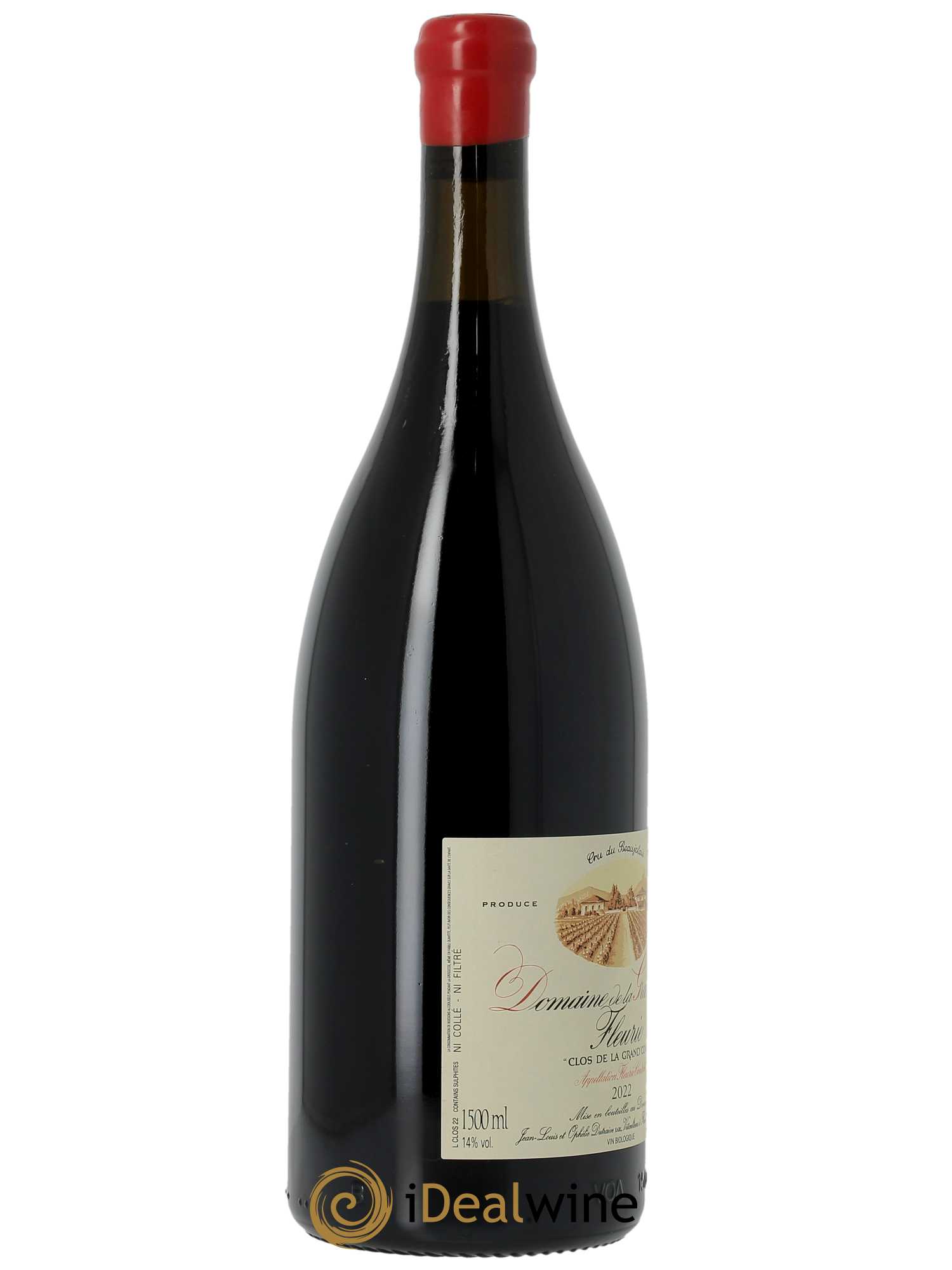 Fleurie Clos de la Grand'Cour Grand'cour (Domaine de la) - Jean-Louis Dutraive  2022 - Lot de 1 Magnum