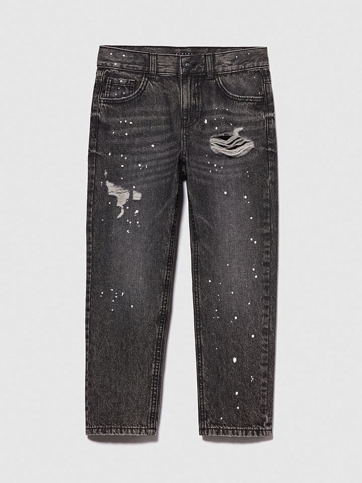 Sisley Jeans in Schwarz günstig kaufen