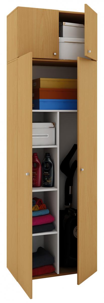 VCM my bath Putzschrank Vandol II Buche