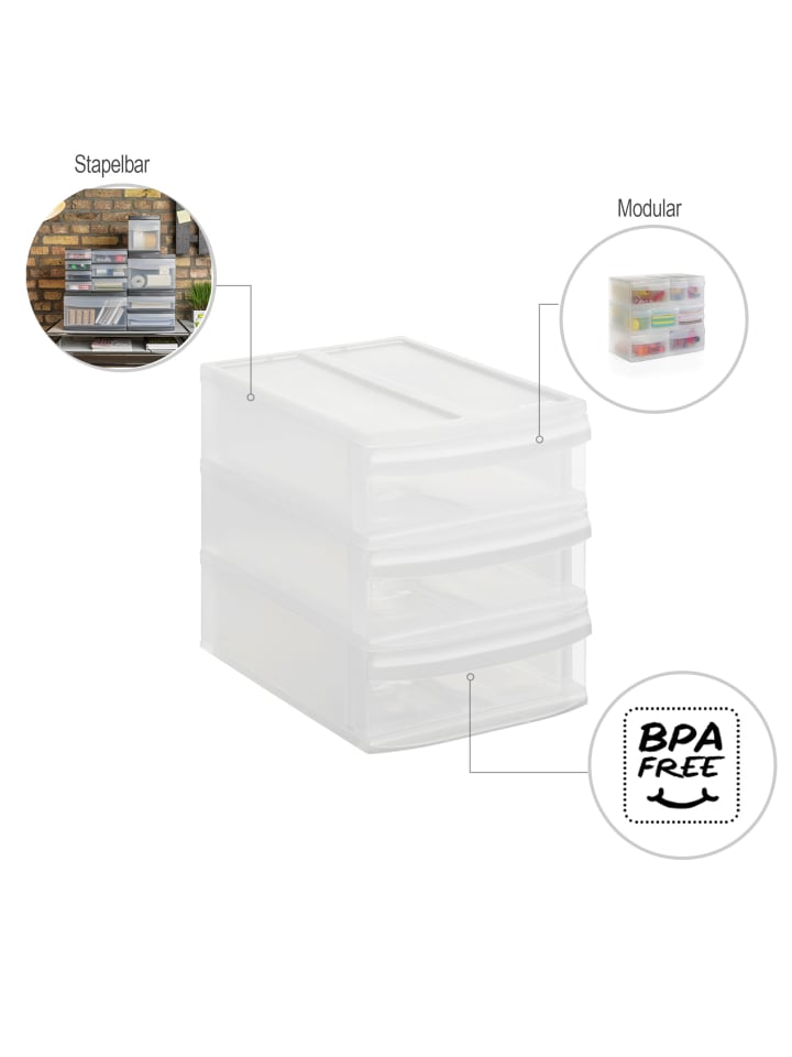 Rotho Schubladenbox Tower S SYSTEMIX günstig kaufen onesize