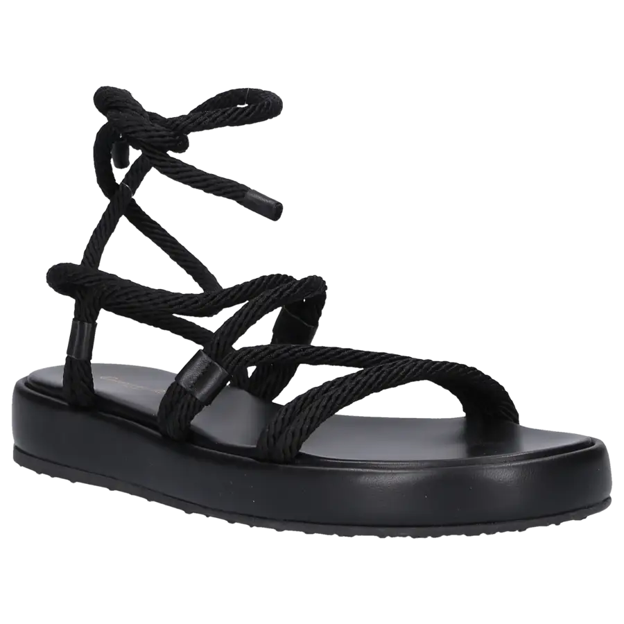 Gianvito Rossi - Sandalen G32168 Textil - schwarz
