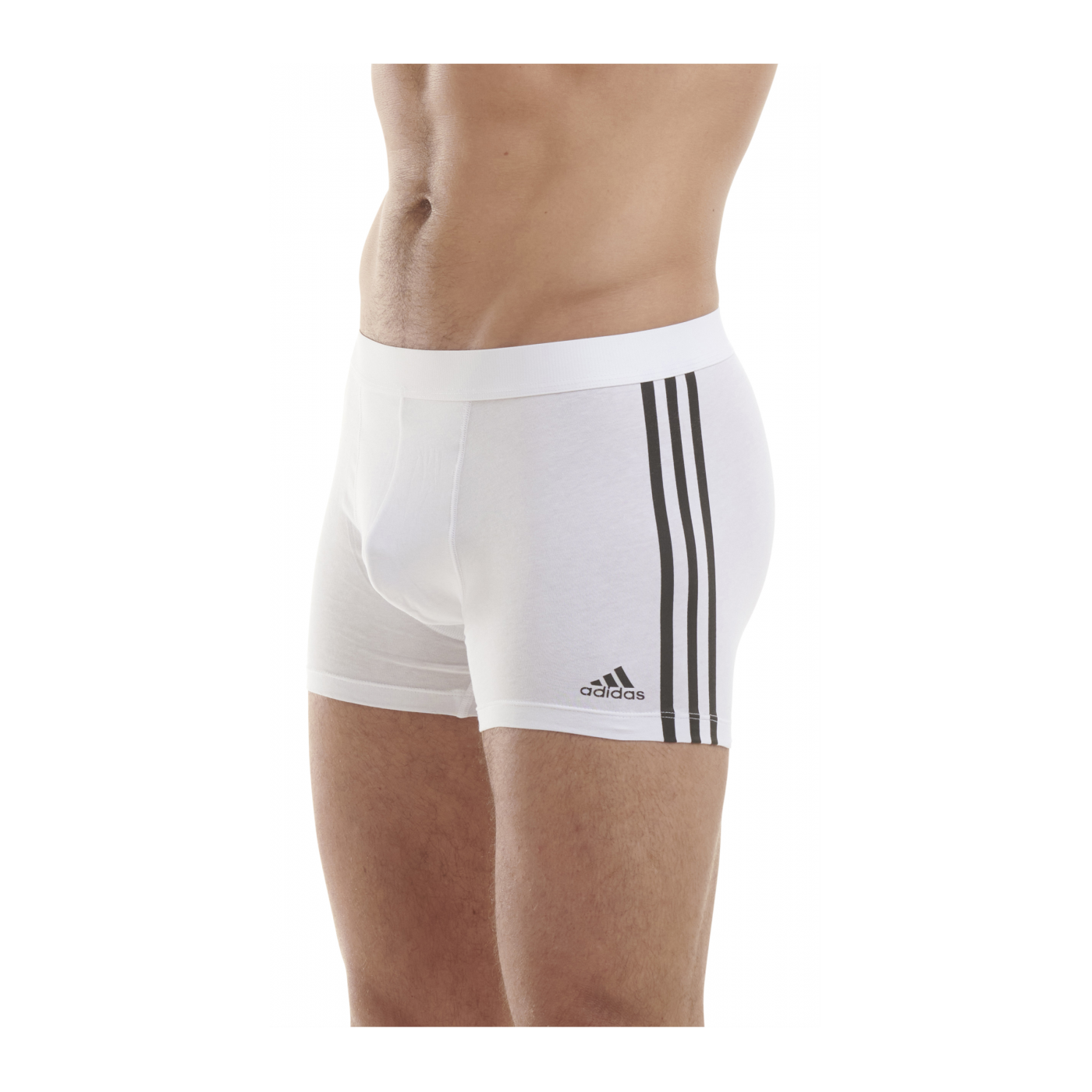 adidas Active Flex Cotton Trunk Boxershort 3er Pack Weiss Grau Schwarz F908