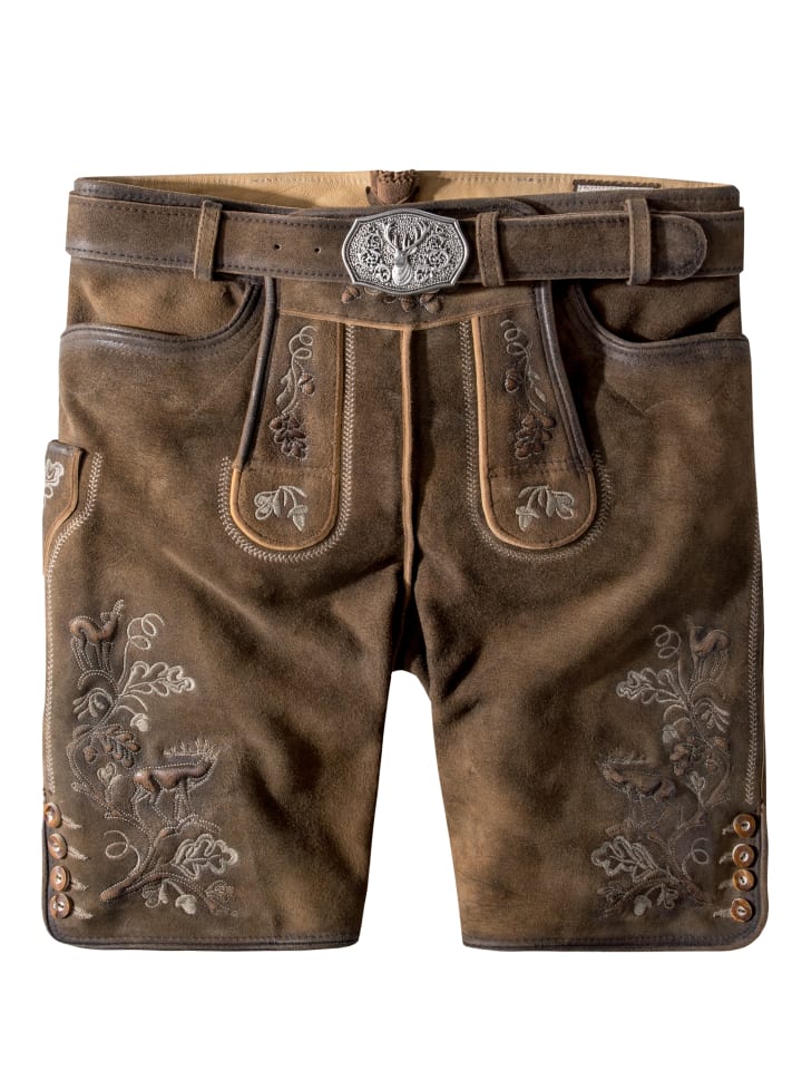 Stockerpoint Stockerpoint Trachtenlederhose Bastian in havanna gespeckt günstig kaufen