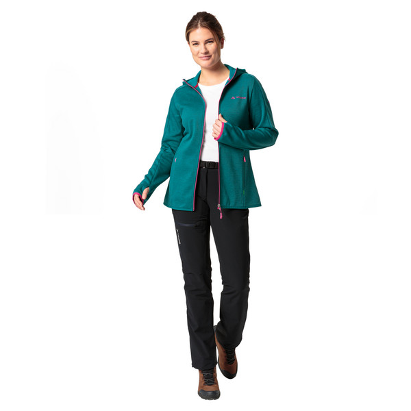 VALSORDA FLEECE HOODY Damen - Fleecejacke