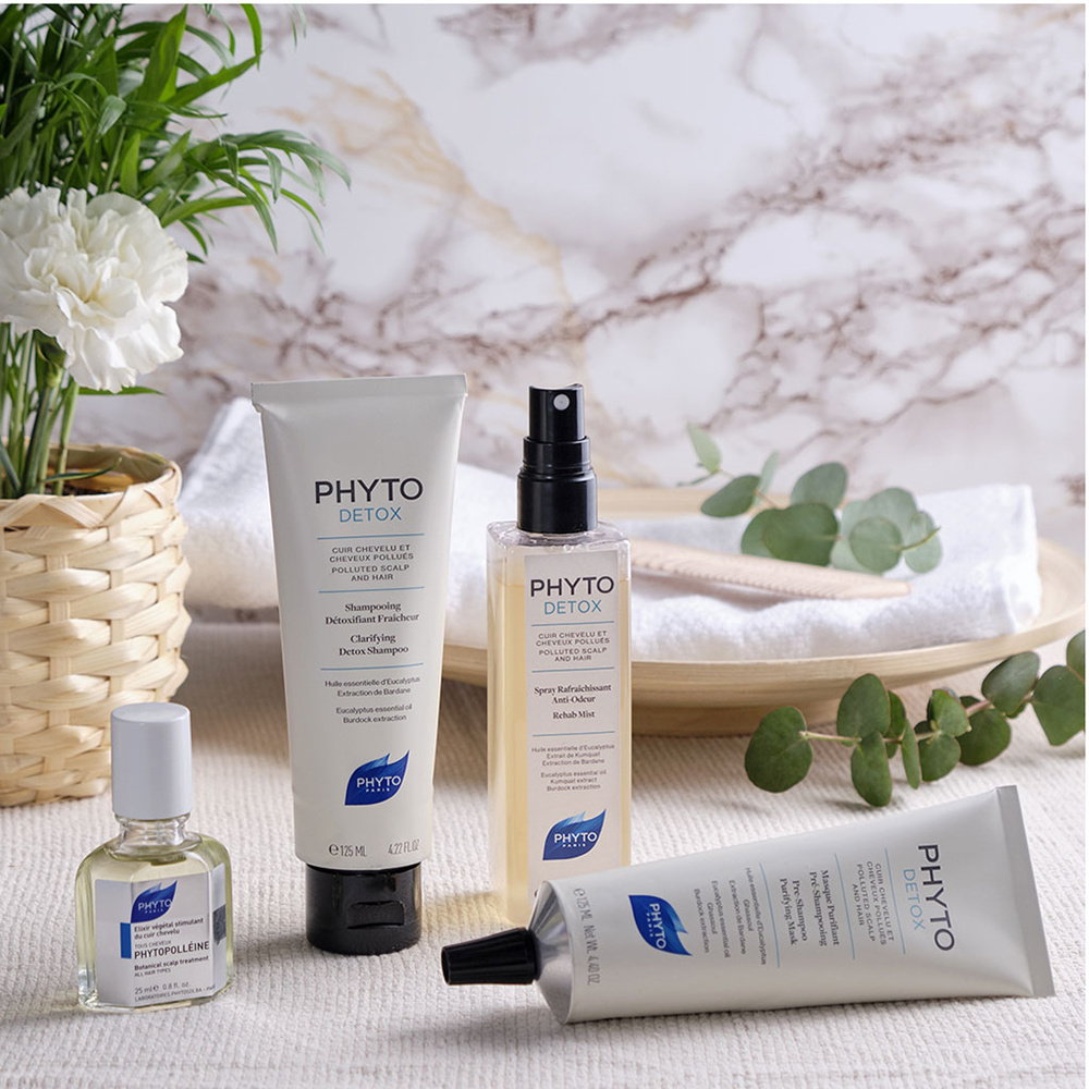 Phyto PHYTODETOX SPRAY RAFRAÎCHISSANT ANTI-ODEUR FLACON 150ML SOIN SANS RINCAGE