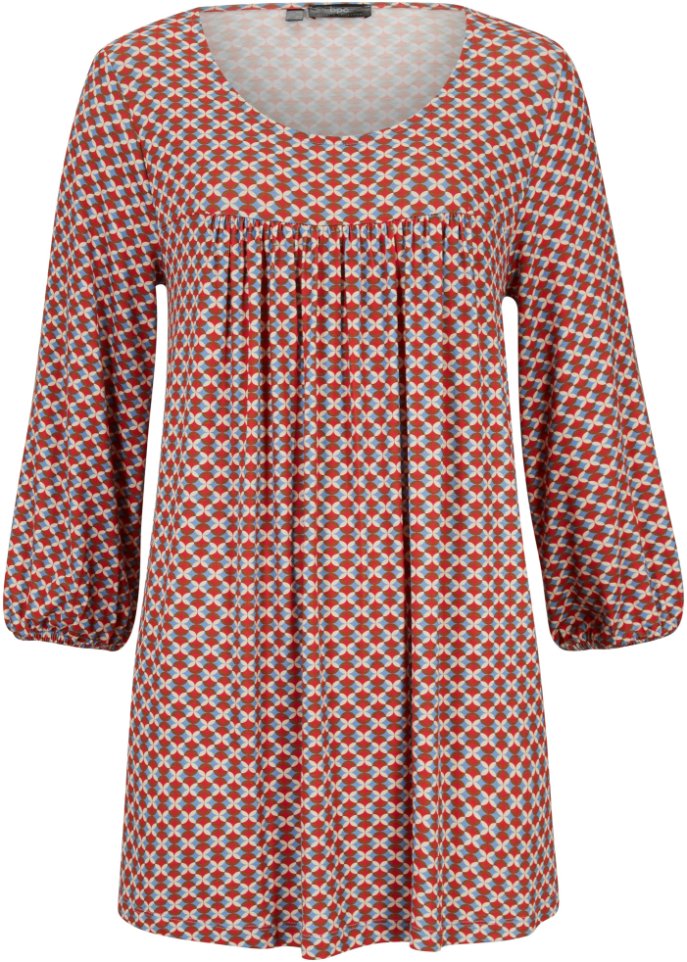 Shirt mit 3/4 Arm mit LENZING™ ECOVERO™, A-Form