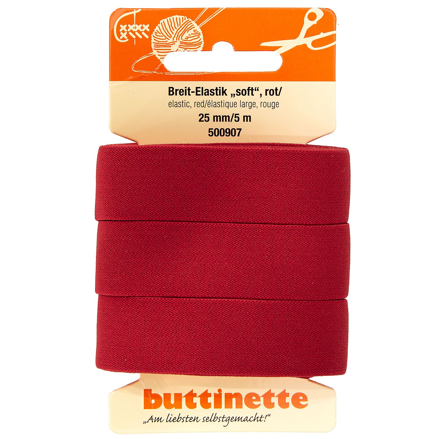 buttinette Soft-Gummiband 