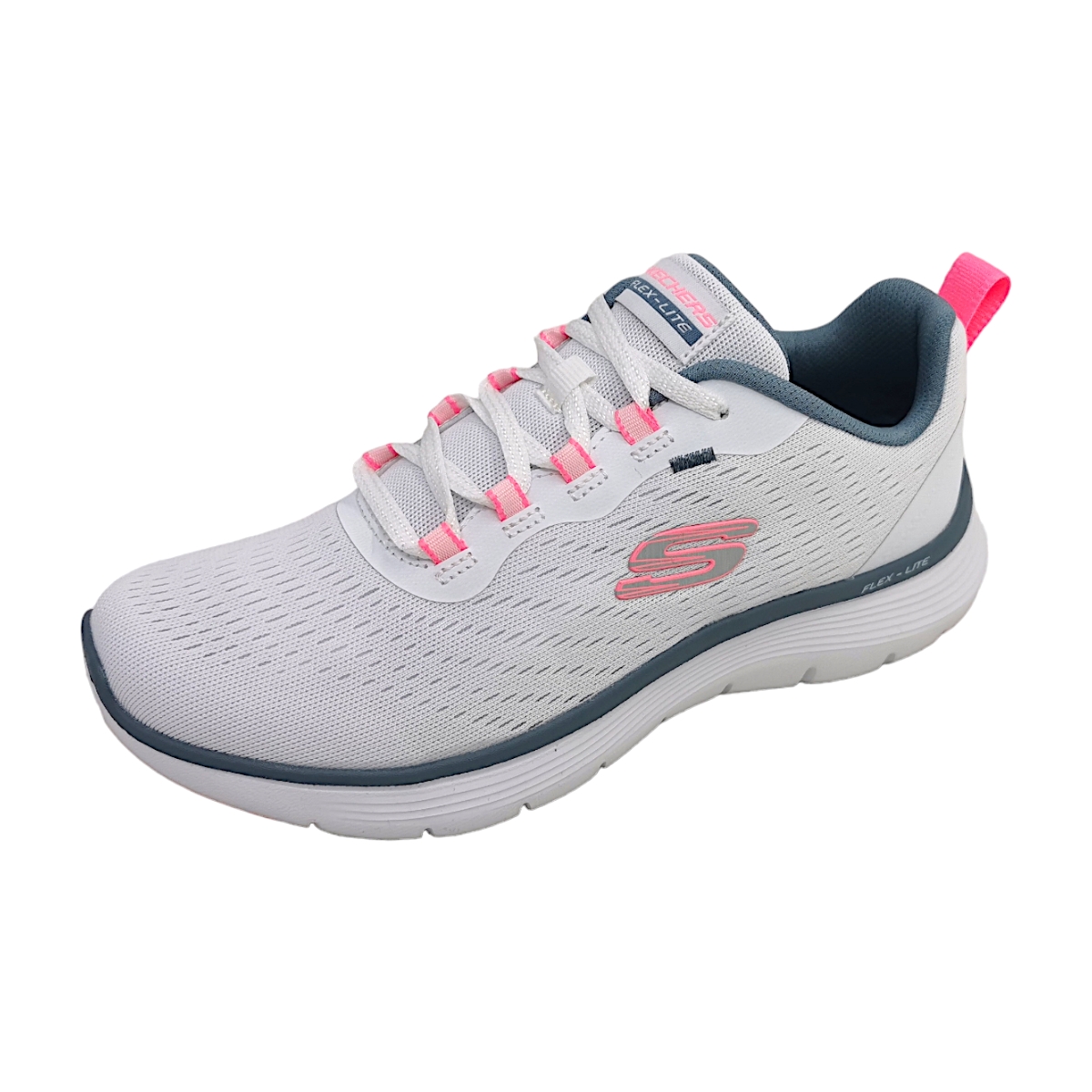 Skechers Flex Appeal 5.0 150201 Weiß WPKB white/ pink/ blue