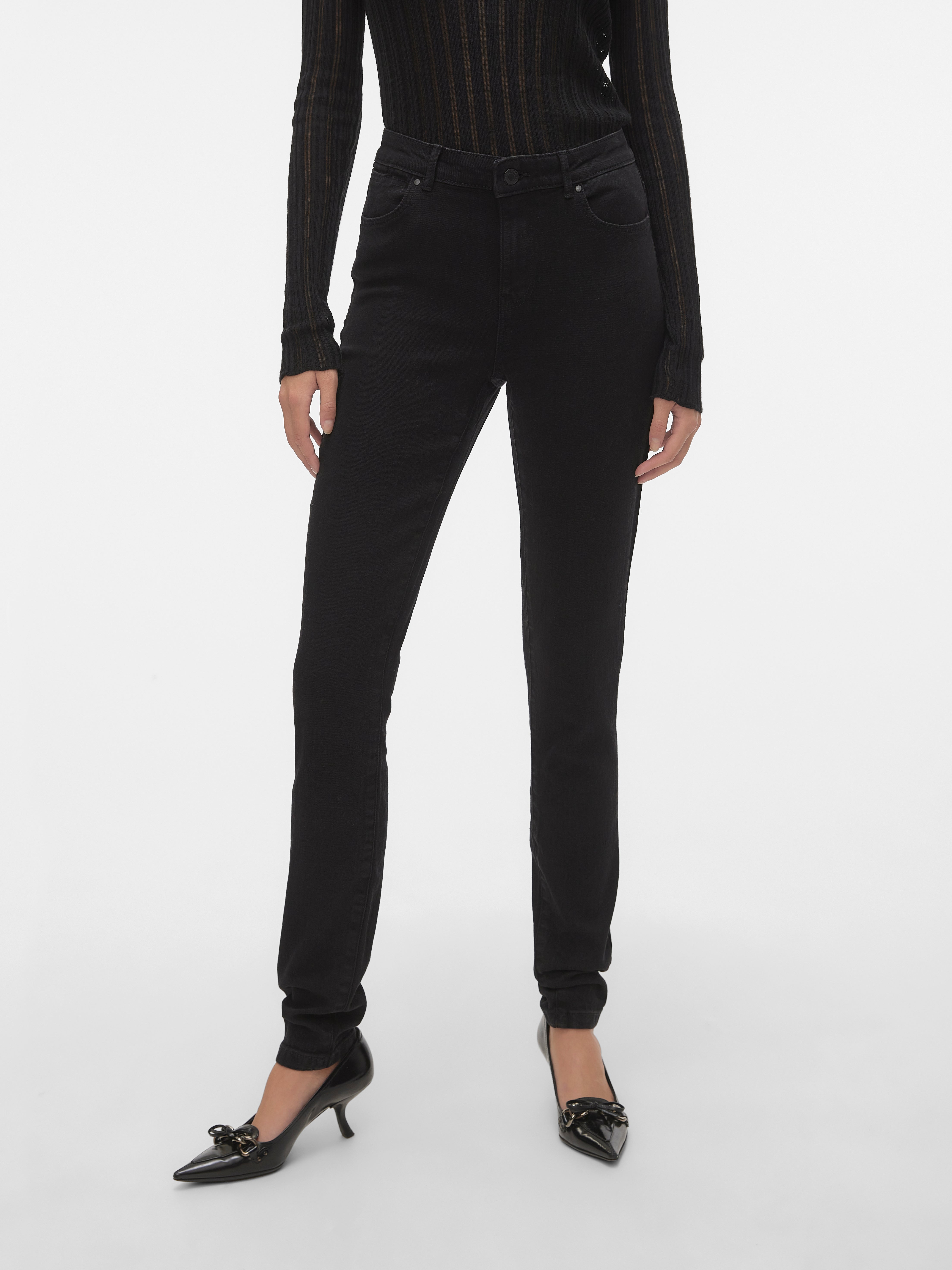 VMJUNE Mid Rise Slim Fit Jeans