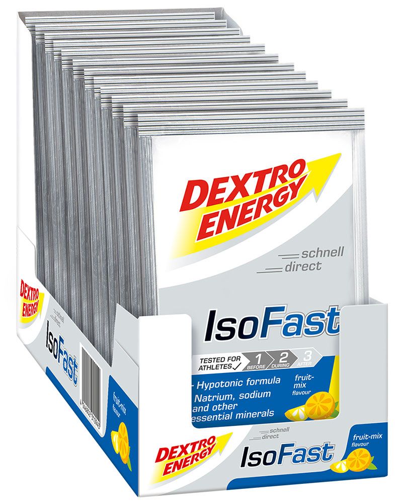 Dextro Energy Iso Fast Drink 12er Box kaufen | Bike-Discount