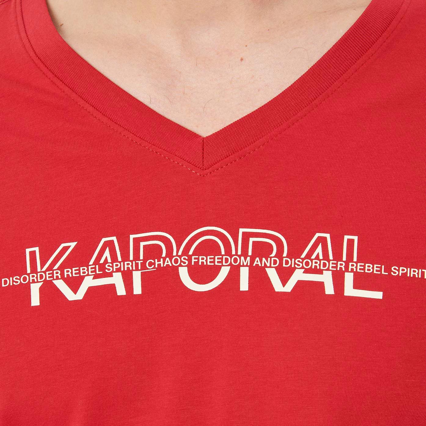 RUPER  T-shirt rouge homme
