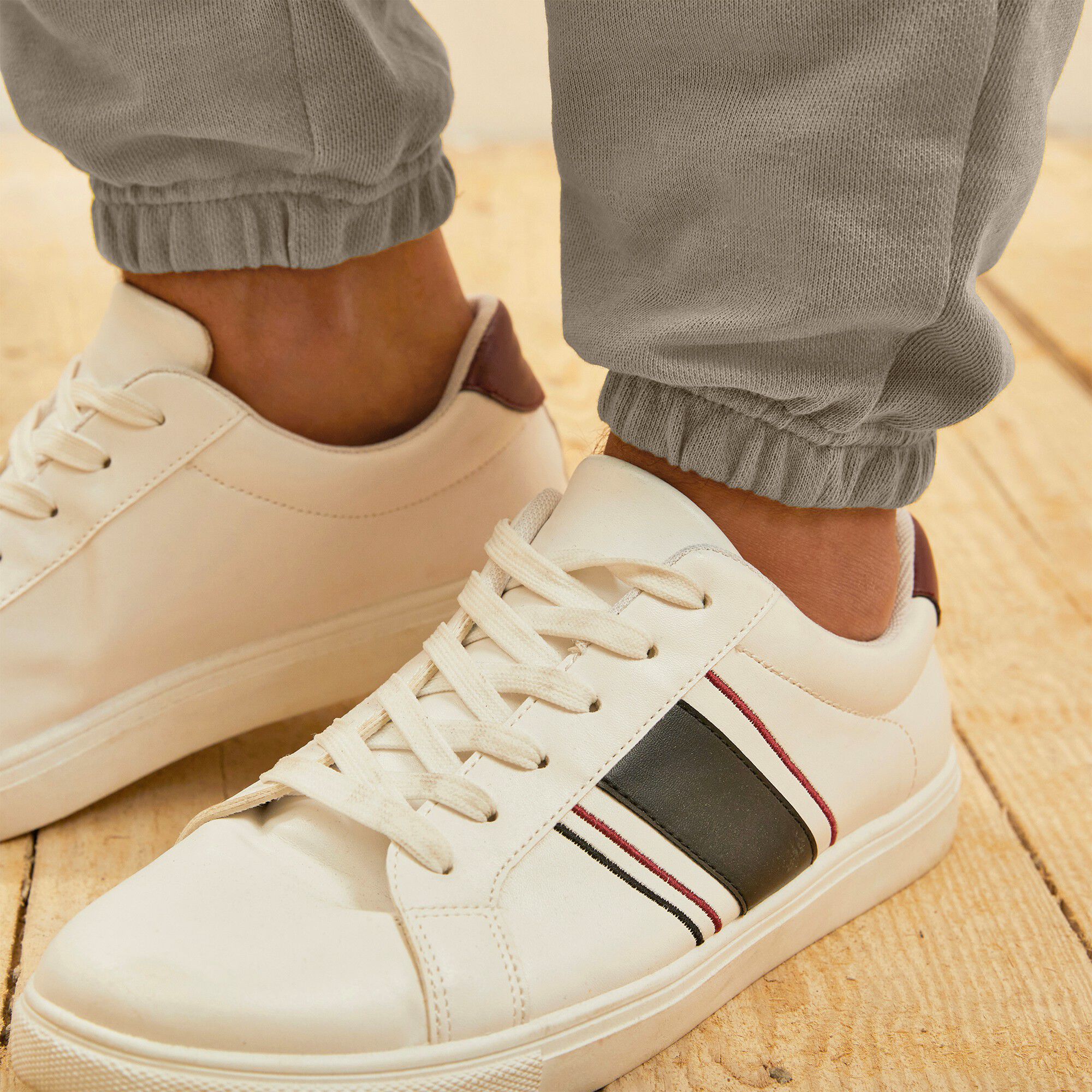 Pantalon jogging molleton bas élastiqué