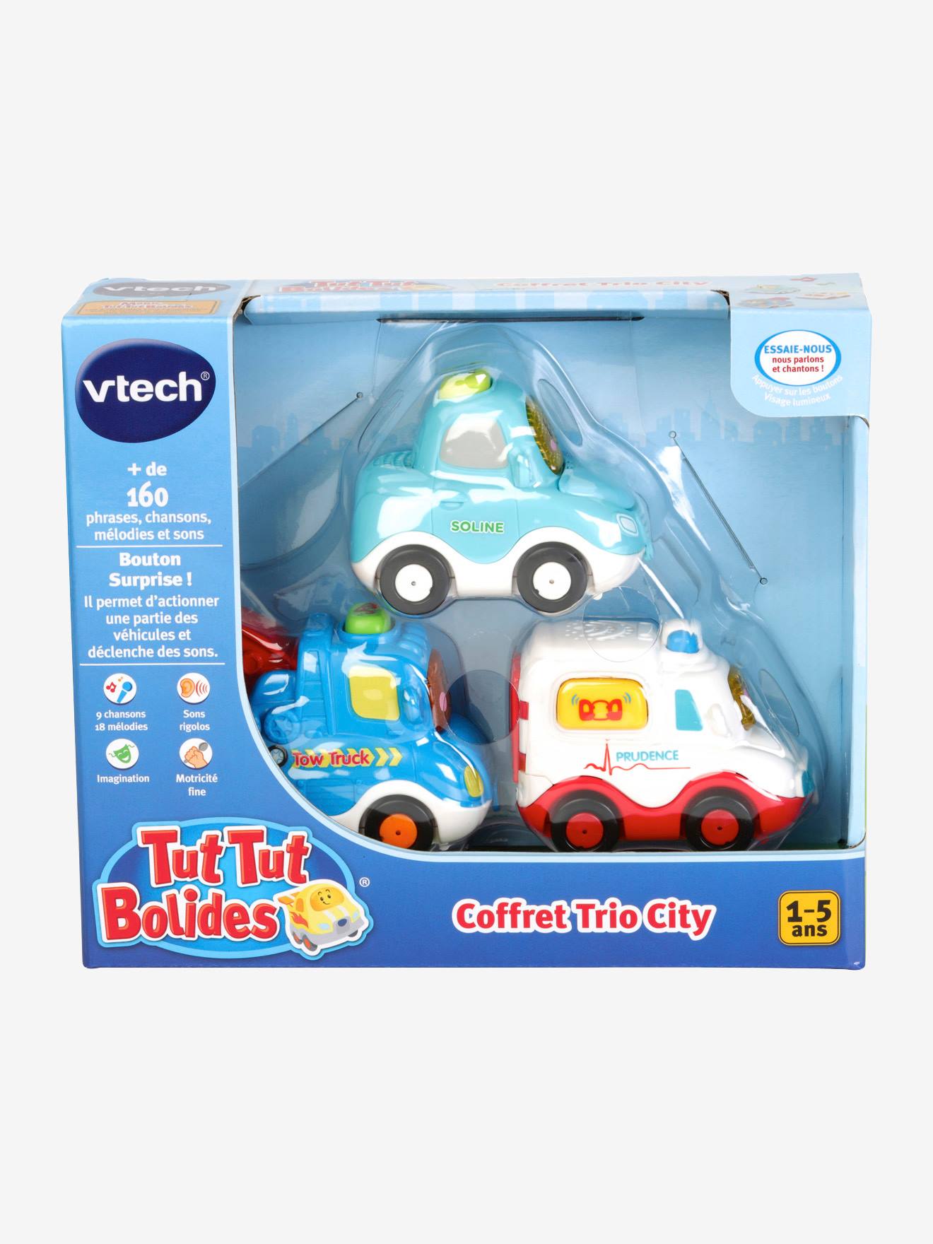 Tut tut bolides coffret trio city Vtech multicolore