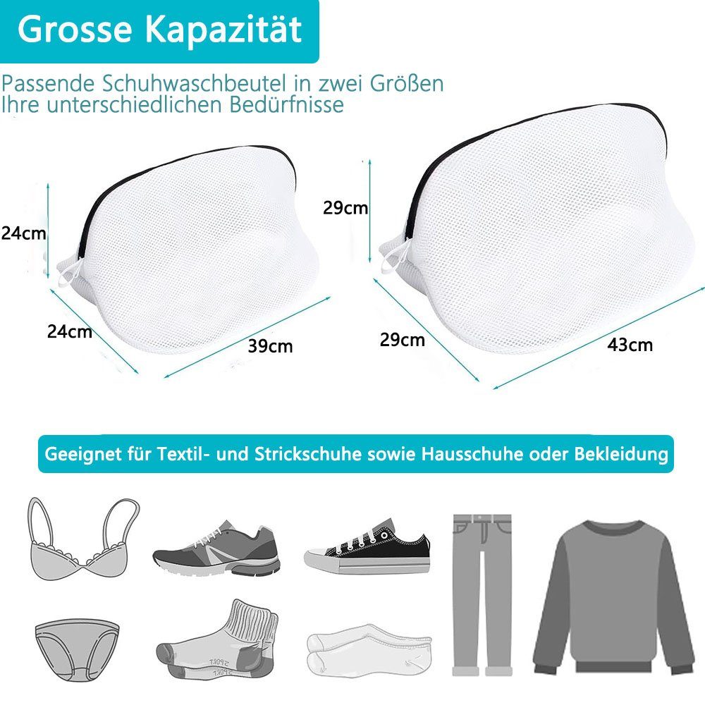 Sarfly Wäschesäckchen Wäschenetz für Schuhe