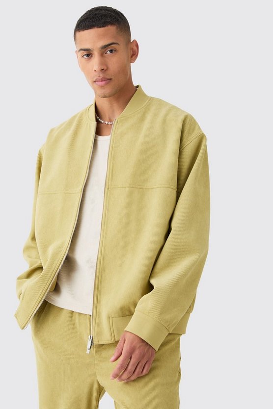 Smarte Cord-Bomberjacke