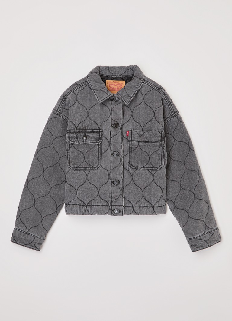 Levi's prešita jakna z našitimi žepi