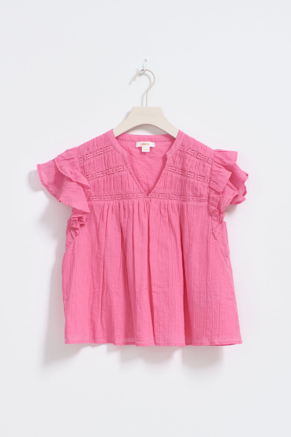 Y boho short sleeve top