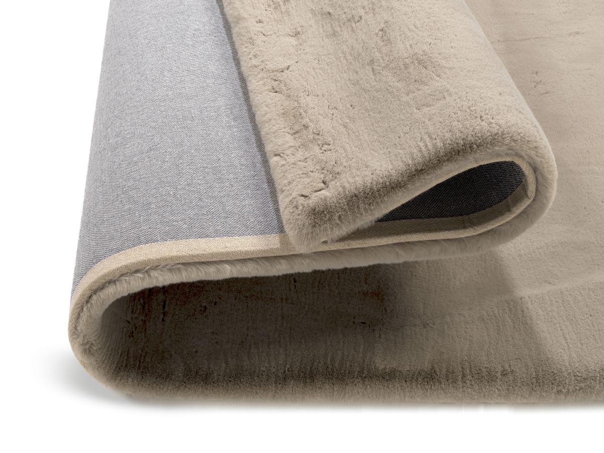Kunstfell Tiziana Taupe 120 x 180 cm