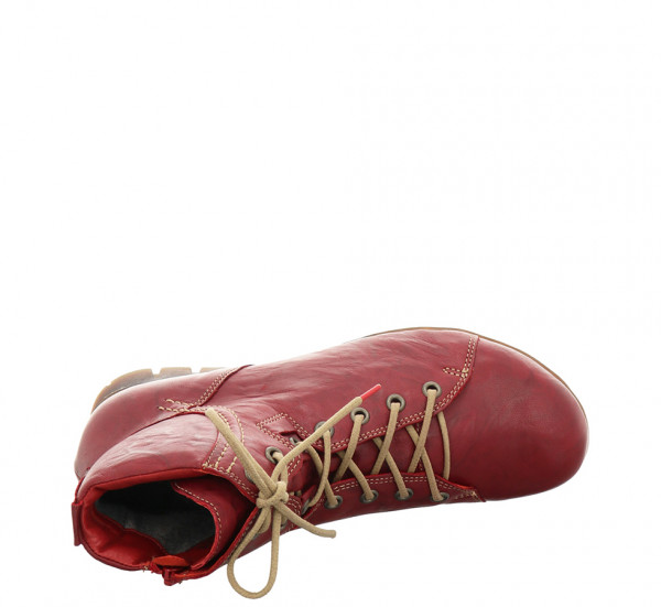 MENSCHA Schnürboots - Rosso/Kombi