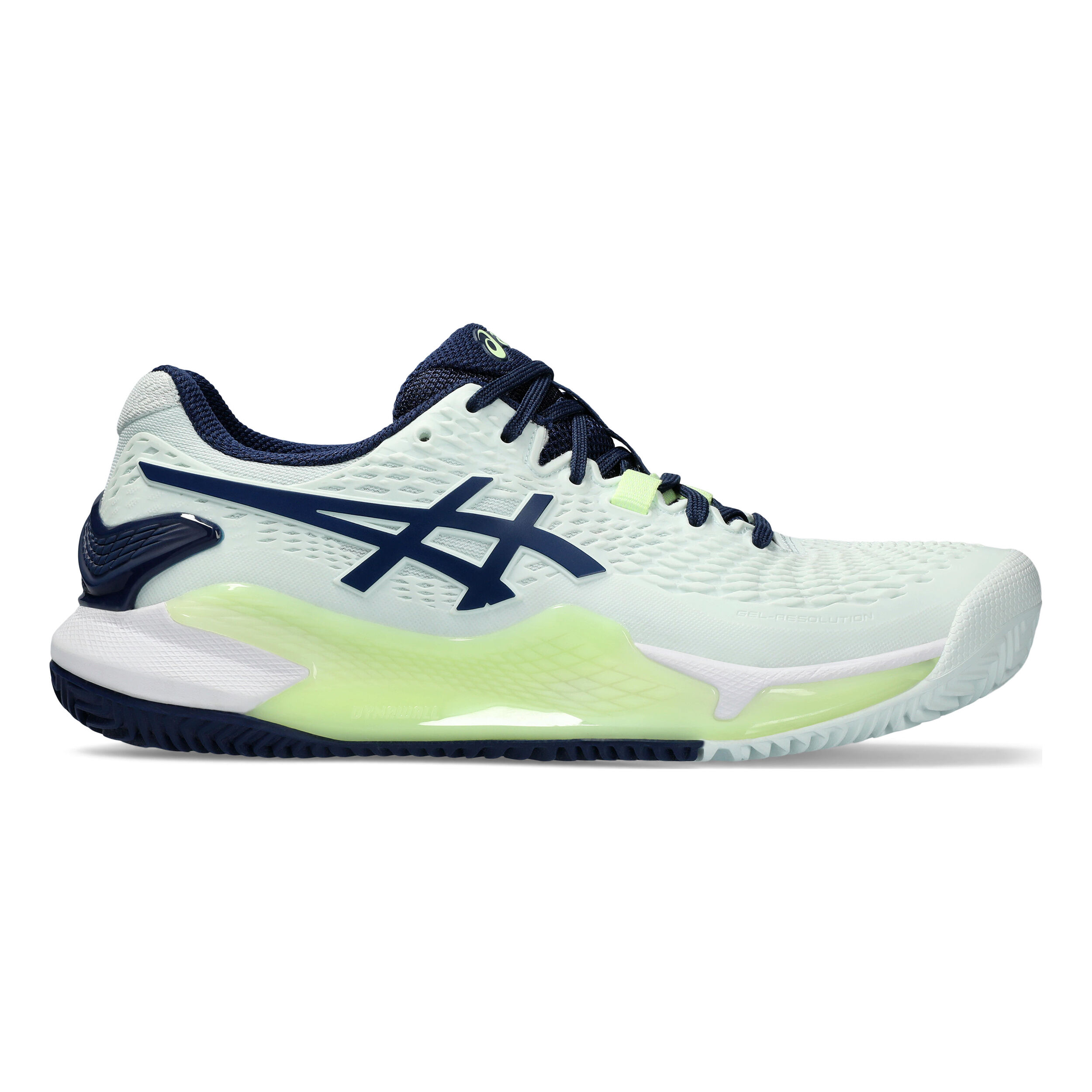 Gel-Resolution 9 Sandplatzschuh Damen - Mint, Dunkelblau