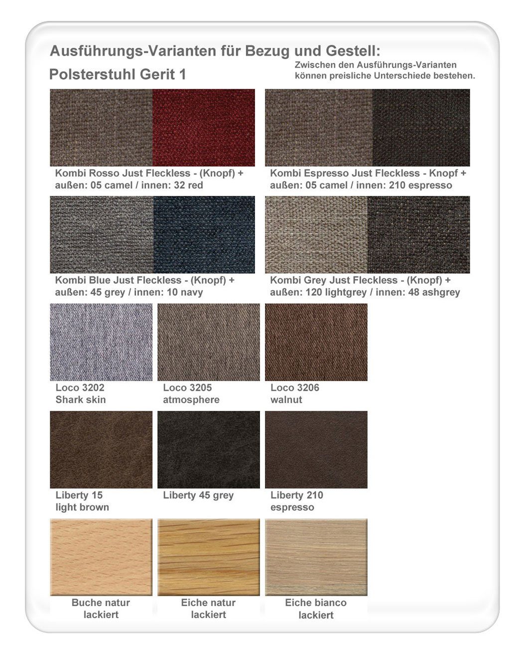 expendio Eckbankgruppe Gerwin 1XL, (komplette Tischgruppe, Spar-Set, 4-tlg), Tisch GerwinL Eiche rustikal + Eckbank + 2x Stuhl Gerit 1 shark skim